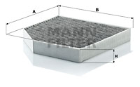 Cabin Air Filter CUK 2641